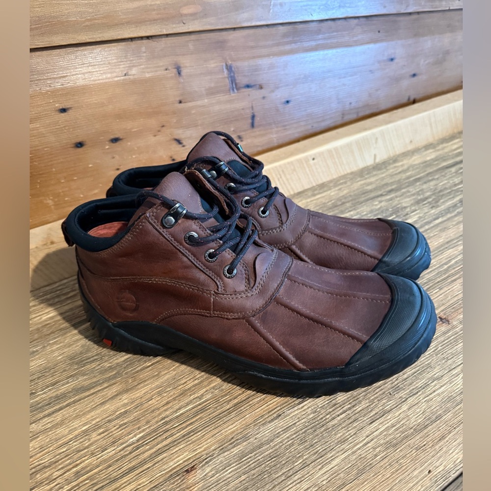 Clarks Men's Brown Leather Shoes